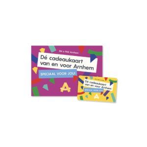 Dit is PAS Arnhem cadeaukaart